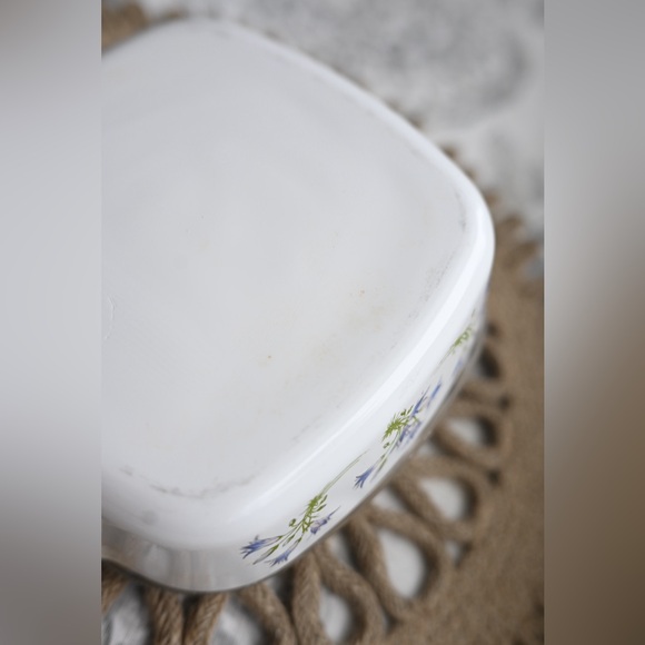 Vintage CorningWare Blue Dusk 1Qt 1L Casserole Dish with Lid Pyrex Made In USA - Picture 10 of 16